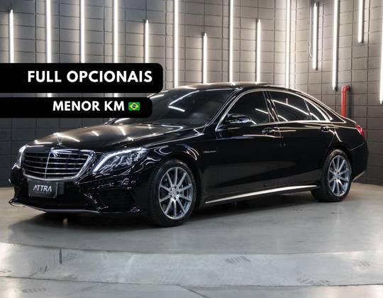 MERCEDES-BENZ S 63 AMG 5.5 L V8 BI-TURBO GASOLINA 4P AUTOMÁTICO
